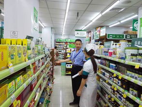 禅城区对保健食品经营企业示范单位进行跟踪管理检查